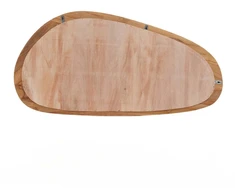 Bazaar Veidrodis, 120x63x3 cm, Natūralus, Tiko medis