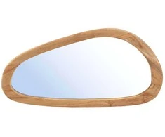 Bazaar Veidrodis, 120x63x3 cm, Natūralus, Tiko medis