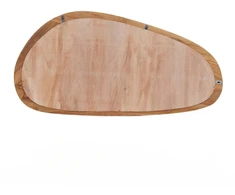 Bazaar Veidrodis, 120x63x3 cm, Natūralus, Tiko medis