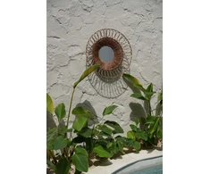 Bazaar Veidrodis, Montezuma, 5x80x80 cm, Natūrali