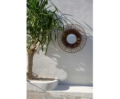 Bazaar Veidrodis, Montezuma, 5x80x80 cm, Natūrali