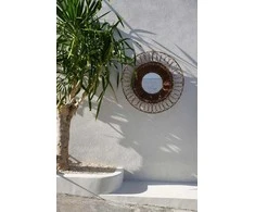 Bazaar Veidrodis, Montezuma, 5x80x80 cm, Natūrali