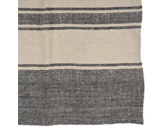 Bazaar Virtuvinis rankšluostis 50x70 cm juodas linas