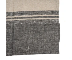 Bazaar Virtuvinis rankšluostis The Linen Dash, 50x70 cm, juodas, linas