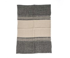 Bazaar Virtuvinis rankšluostis The Linen Dash, 50x70 cm, juodas, linas