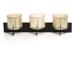 Bazaar Žvakidė 13x39,5x10 cm juoda