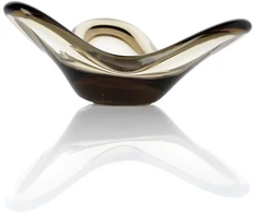 Bazaar Žvakidė, 16.5x16.5x8 cm, dūminė, stiklas