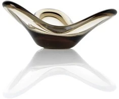 Bazaar Žvakidė, 16.5x16.5x8 cm, dūminė, stiklas