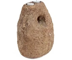 Bazaar Žvakidė 20x15x28 cm ruda terakota
