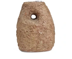 Bazaar Žvakidė 20x15x28 cm ruda terakota