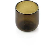 Bazaar Žvakidė Éclat Cognac 9x9x9 cm ruda stiklas