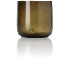 Bazaar Žvakidė Éclat Cognac 9x9x9 cm ruda stiklas
