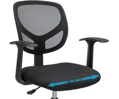 Songmics Ergonomiška biuro kėdė su porankiais