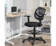 Songmics Ergonomiška biuro kėdė su porankiais