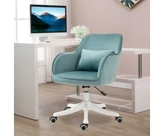 "Vinsetto" masažinė biuro kėdė su vibracijos funkcija, USB, juosmens pagalvėlė, porankiai, 78-86 cm