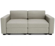 Citysofa 2 vietų modulinė sofa GRACIA - Smėlio pilka