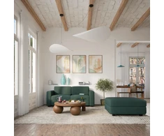 Citysofa 2 vietų modulinė sofa GRACIA - Žalia