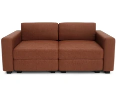 Citysofa 2 vietų modulinė sofa GRACIA - Terakota