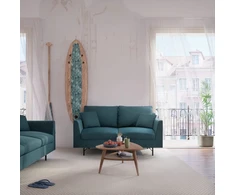 Citysofa 2 vietų sofa Alfama - Gili mėlyna