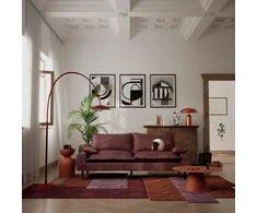 Citysofa 2 vietų sofa Aventine - Bordo