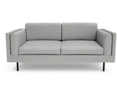 Citysofa 2 vietų sofa Chelsea - Sidabro