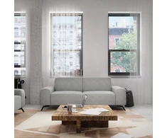 Citysofa 2 vietų sofa Soho - Sidabro