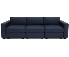 Citysofa 3 vietų modulinė sofa GRACIA - Tamsiai mėlyna