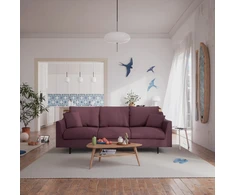 Citysofa 3 vietų sofa Alfama - Bordo