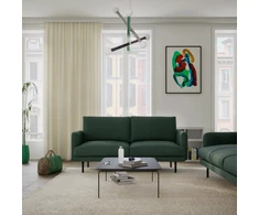 Citysofa 3 vietų sofa Brera - Žalia