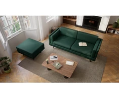 Citysofa 3 vietų sofa Chelsea - Žalia