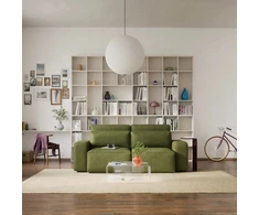 Citysofa 3 vietų sofa-lova Jordaan - Kaki
