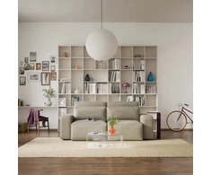 Citysofa 3 vietų sofa-lova Jordaan - Kreminė