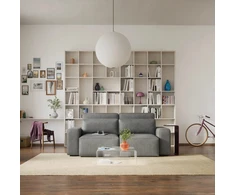 Citysofa 3 vietų sofa-lova Jordaan - Pilka