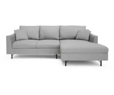 Citysofa 4 vietų dešinioji kampinė sofa Alfama - Pilka