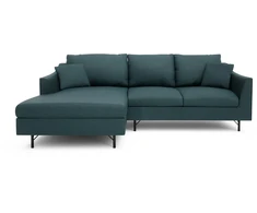 Citysofa 4 vietų kairioji kampinė sofa Alfama - Gili mėlyna