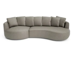 Citysofa 4 vietų kairioji kampinė sofa Belleville - Taupe