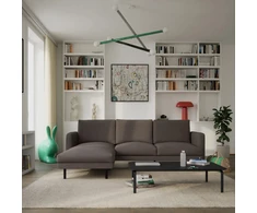 Citysofa 4 vietų kairioji kampinė sofa Brera - Taupe