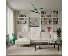 Citysofa 4 vietų kairioji kampinė sofa Brera - Kreminė smėlio