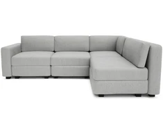 Citysofa 4 vietų kampinė modulinė sofa GRACIA - Pilka