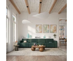 Citysofa 4 vietų modulinė sofa GRACIA - Žalia