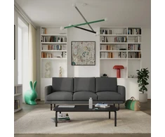 Citysofa 4 vietų sofa Brera - Tamsiai pilka
