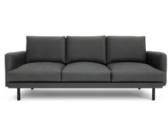 Citysofa 4 vietų sofa Brera - Tamsiai pilka