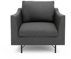 Citysofa Fotelis Alfama - Tamsiai pilka