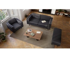 Citysofa Fotelis Chelsea - Pilka