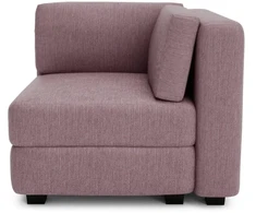Citysofa Kampinis modulis GRACIA - Dulsvai rožinė