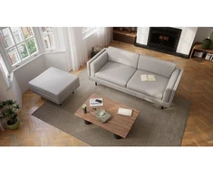 Citysofa Pufas CHELSEA - Kreminė