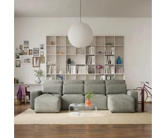 Citysofa U formos kampinė sofa-lova Jordaan - Pelenų