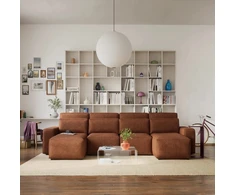 Citysofa U formos kampinė sofa-lova Jordaan - Plytų