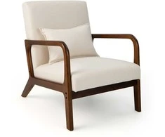 Promotions Akcentinė kėdė, 78,7x64,8x77,5 cm, smėlio spalvos