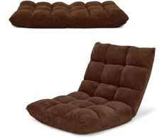 Sofa Promotions Grindų kėdė, 105.4x57.2x15.2 cm, Pilka